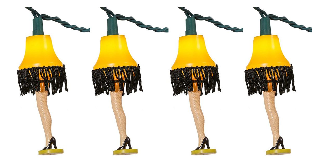 Leg lamp deals christmas lights