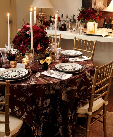 christmas party ideas joy moyler music dinner table setting