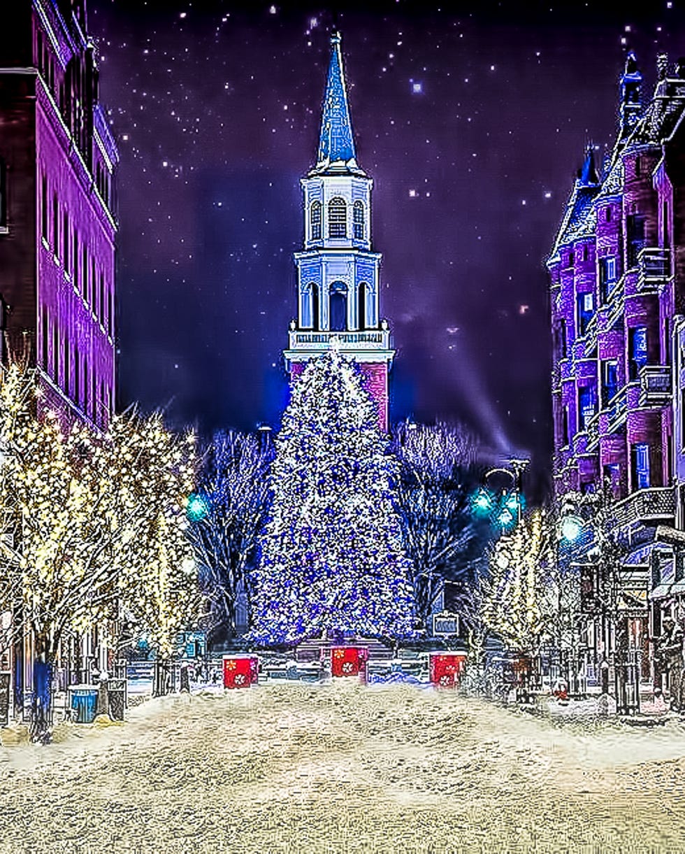 christmas towns burlington vermont