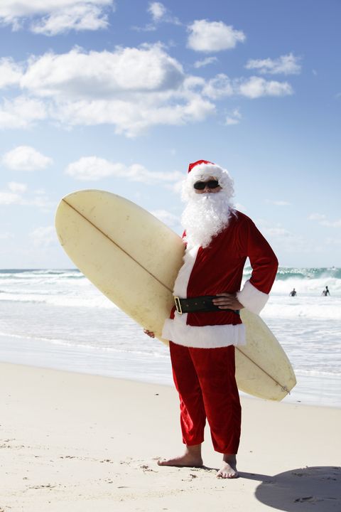 christmas traditions around world surfing