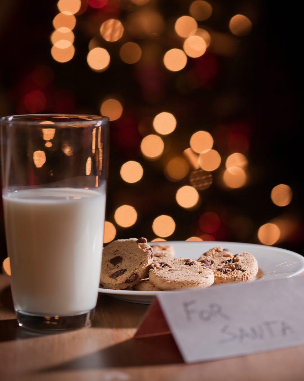 christmas traditions cookies and milk