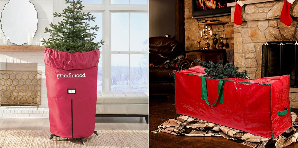 best christmas tree bags storage
