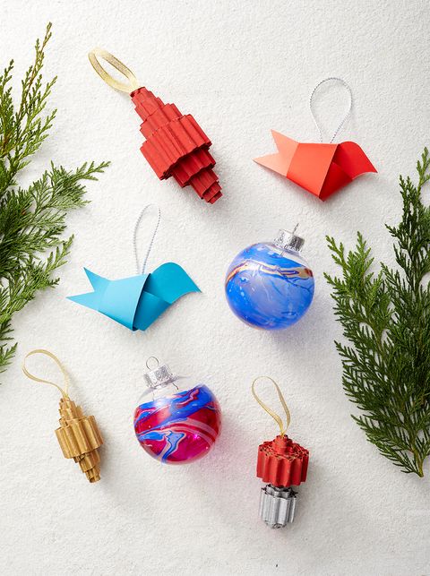 christmas tree decoration ideas, bird ornaments