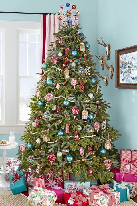 Christmas Tree Decoration Ideas - Candy Tree