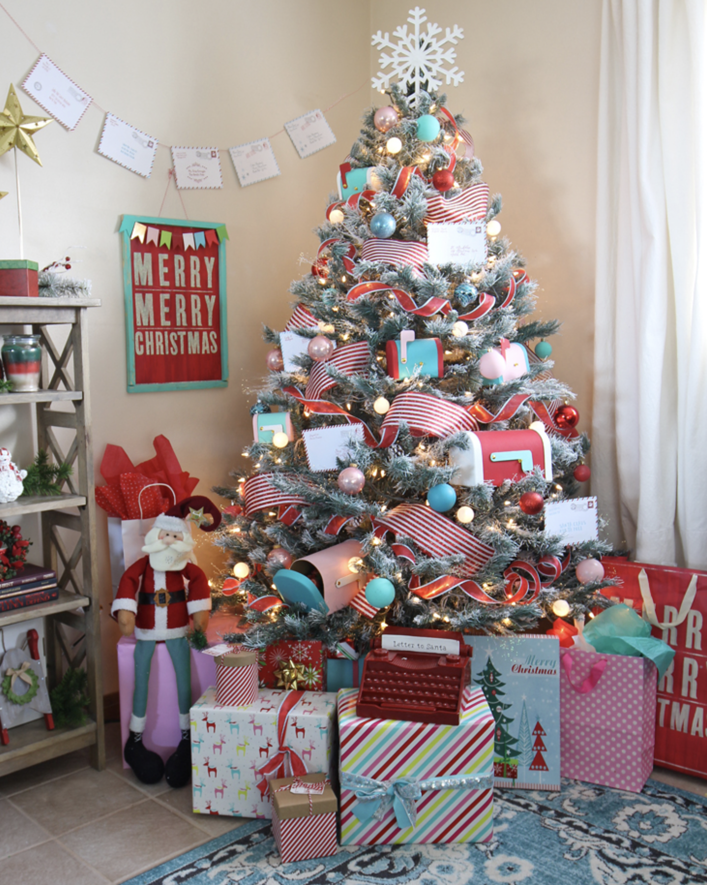 21 Beautiful Blue and White Christmas Tree Decor Ideas
