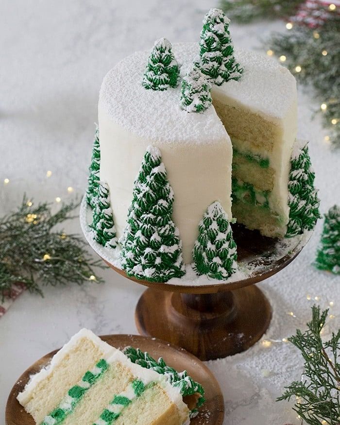 christmas tree desserts christmas tree cake