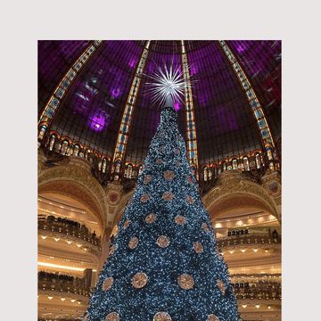 Christmas decoration, Christmas tree, Landmark, Tree, Christmas, Architecture, Christmas lights, Christmas ornament, Interior design, Christmas eve, 