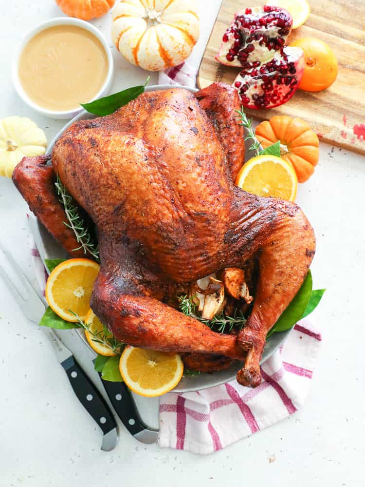 Air Fryer Roasted Turkey Legs - My Forking Life