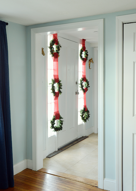 christmas window decorations door wreaths