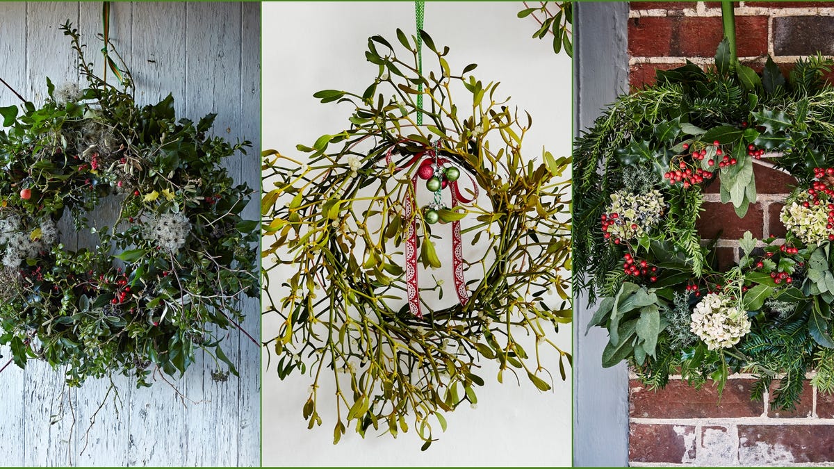 preview for How to make a fresh foliage Christmas wreath