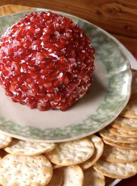 Food, Dish, Pomegranate, Cuisine, Ingredient, Recipe, Produce, Cookies and crackers, Snack, Dip, 