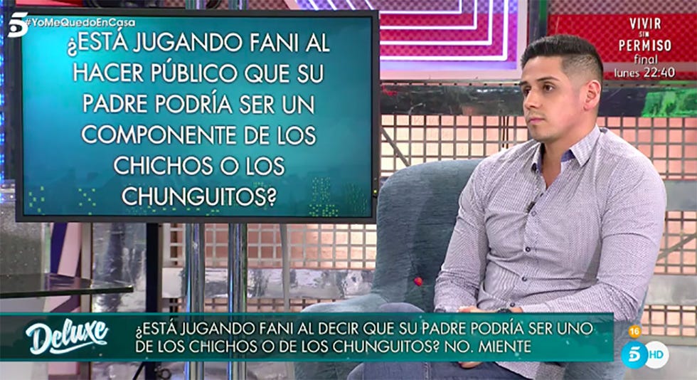 Christopher poligrafo Sábado Deluxe