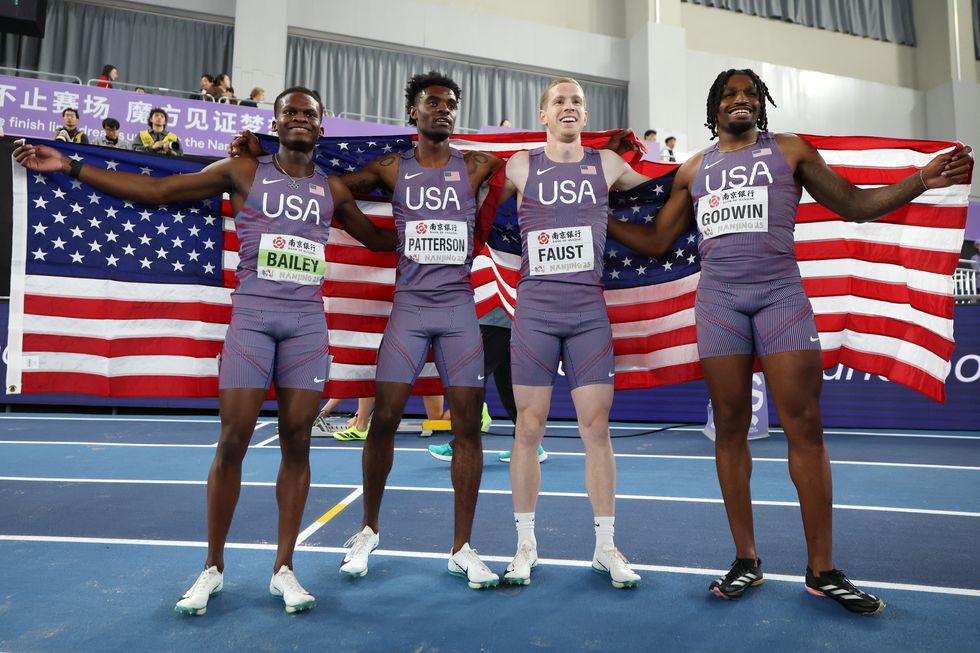 This World-Class Sprinter Works the Graveyard Shift at UPS