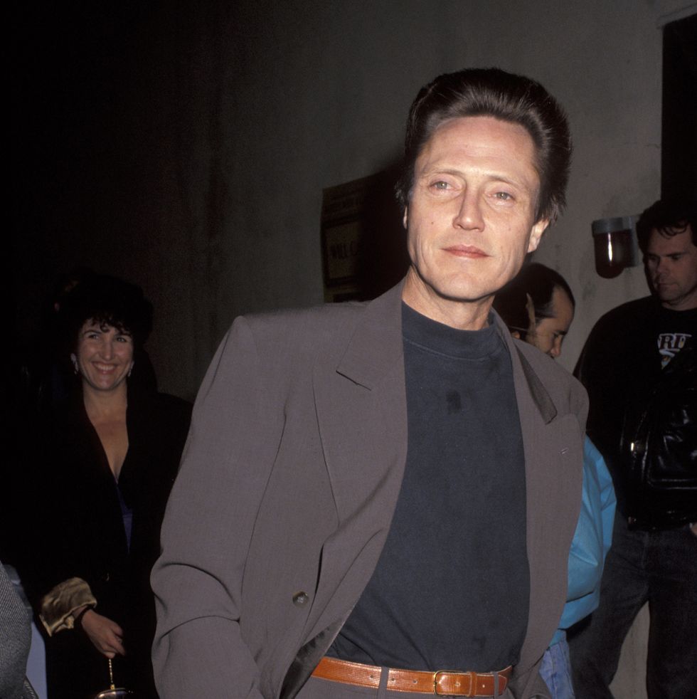 christopher walken during "rebels with a cause" to announce nominees for the 7th annual independent spirit awards at mtm studios in studio city, california, united states. (photo by ron galella, ltd./ron galella collection via getty images)