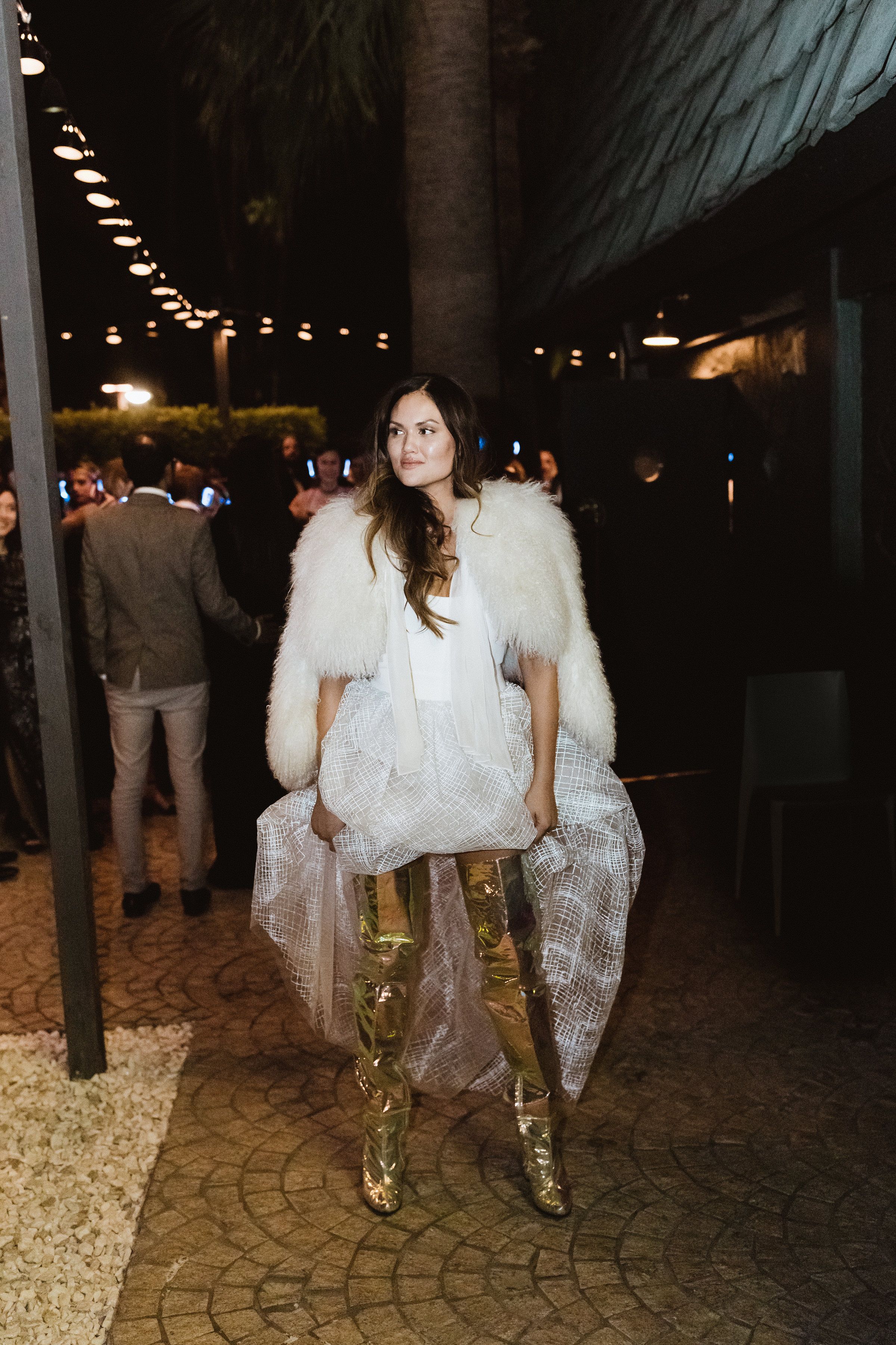 LOHO Bride Wedding - This Bridal Shop Owner Wore Five Different Dresses for  her Palm Springs Wedding