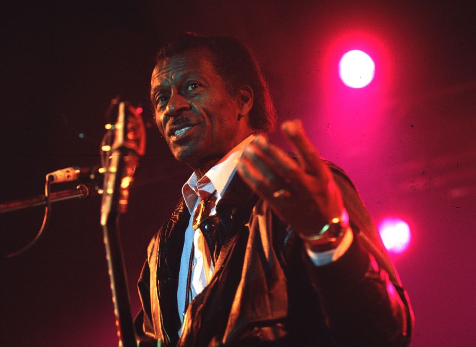Chuck Berry in 1992