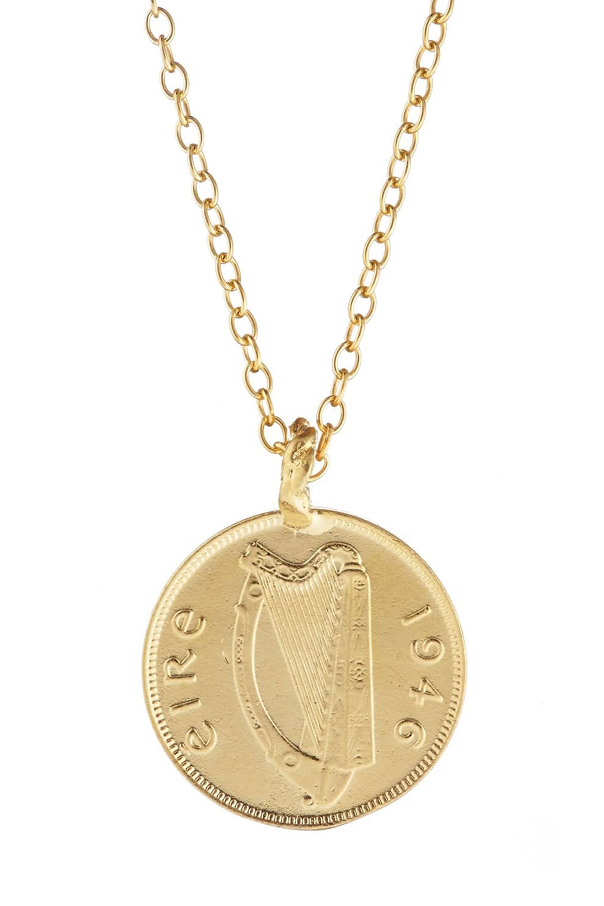 chupi coin necklace