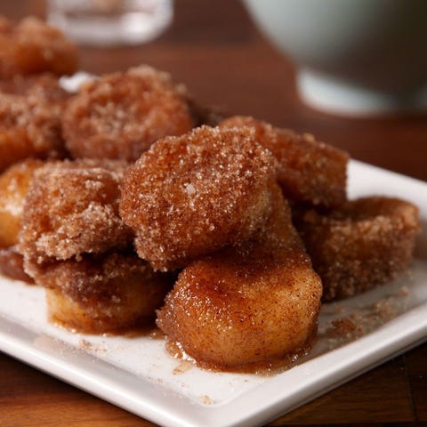 bocaditos "churro" de plátano