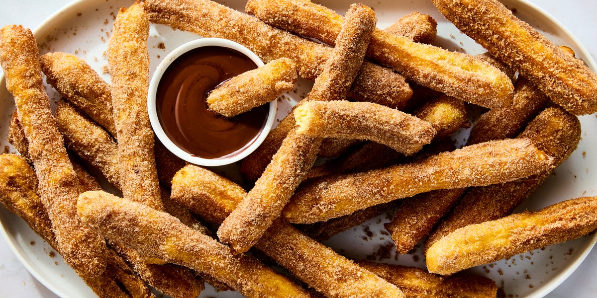 preview for Churros Are Our Favorite Cinnamon Sugar–Coated Treat