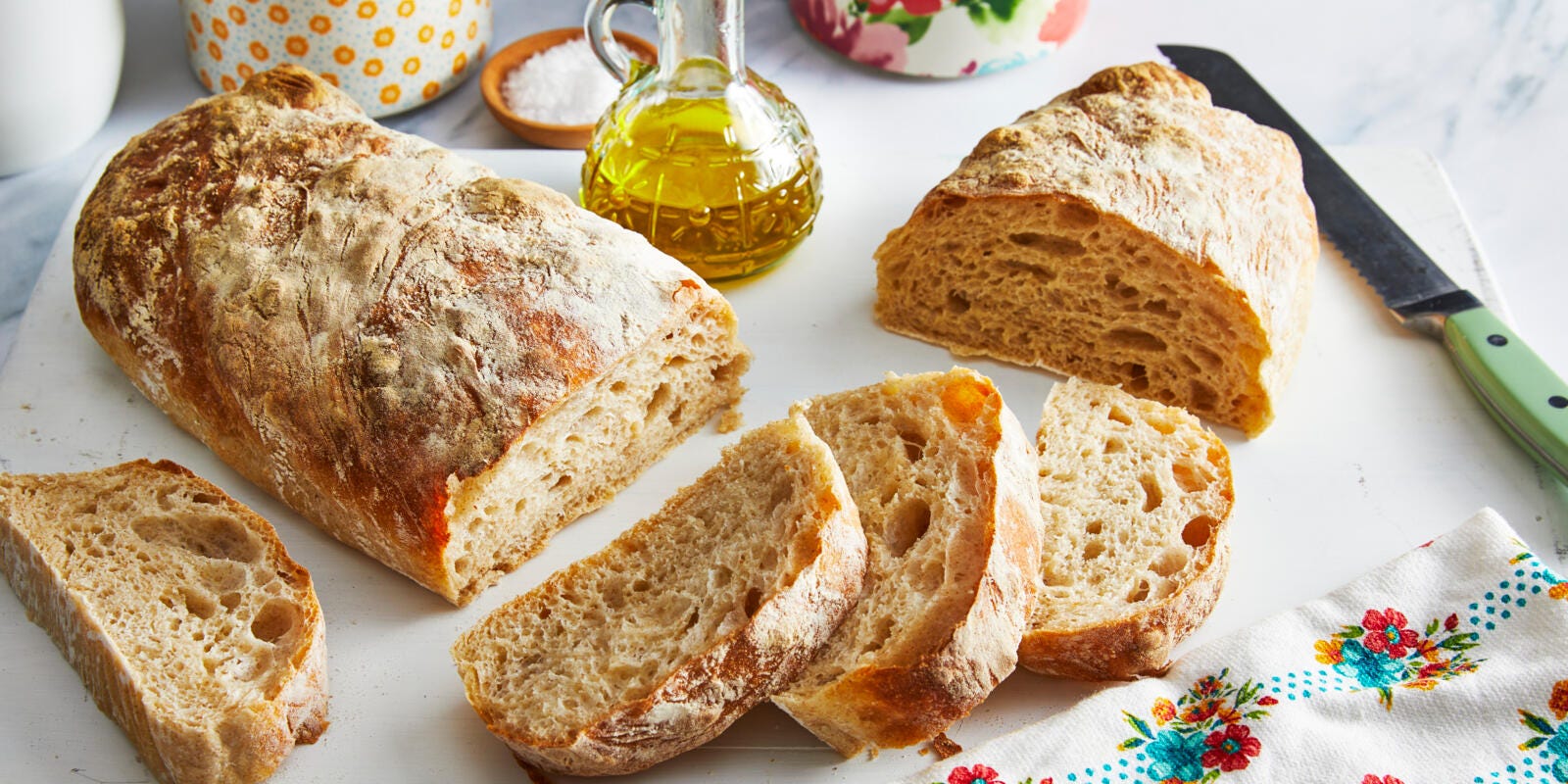 Easy Ciabatta Bread Recipe - How to Make Ciabatta Bread