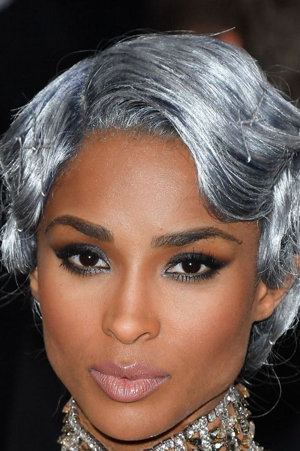 60 Ideas of Gray and Silver Highlights on Brown Hair
