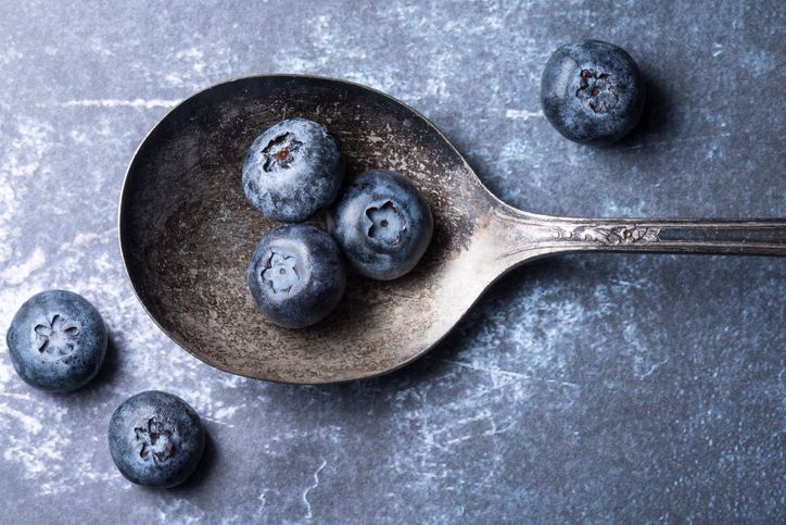 Superfood, Food, Blueberry, Bilberry, Berry, Still life photography, Fruit, Spoon, Plant, Cutlery, 