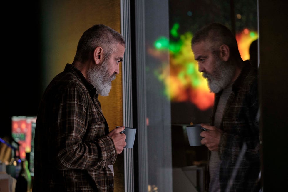george clooney en "cielo de medianoche"