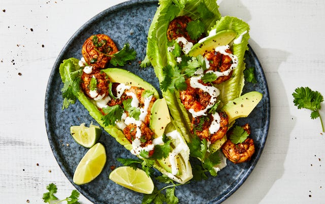 cilantro lime shrimp wraps