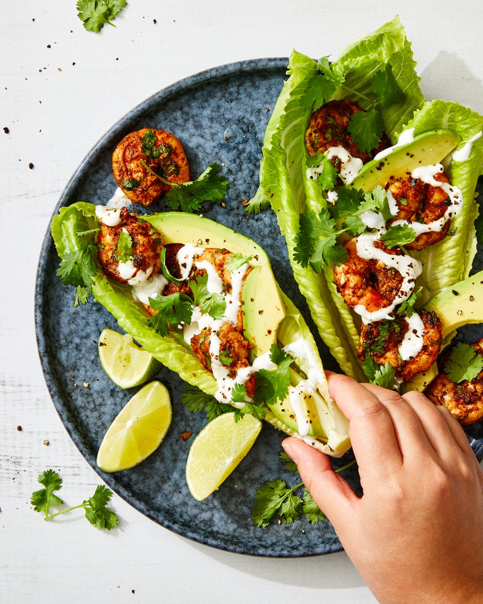 cilantro lime shrimp wraps