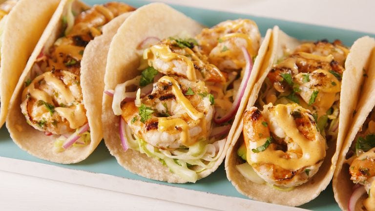 cilantro lime shrimp tacos