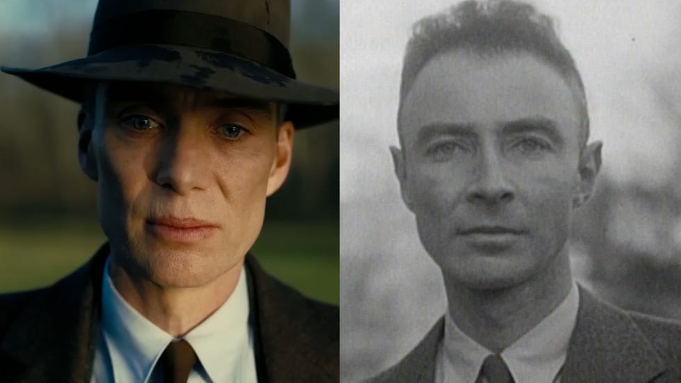 Oppenheimer cast versus the real-life people they portray