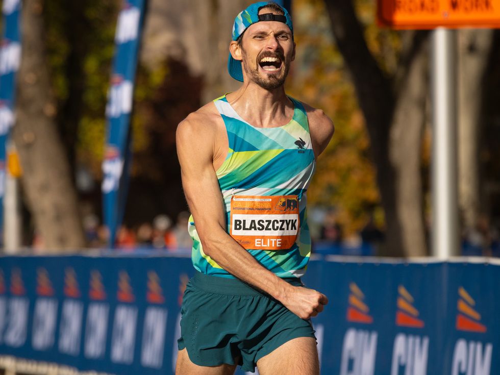 michael blaszczyk at the california international marathon