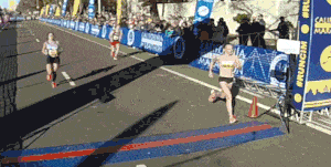 CIM finisher falls short of finish line, putting Boston Marathon-qualifying time in jeopardy.
