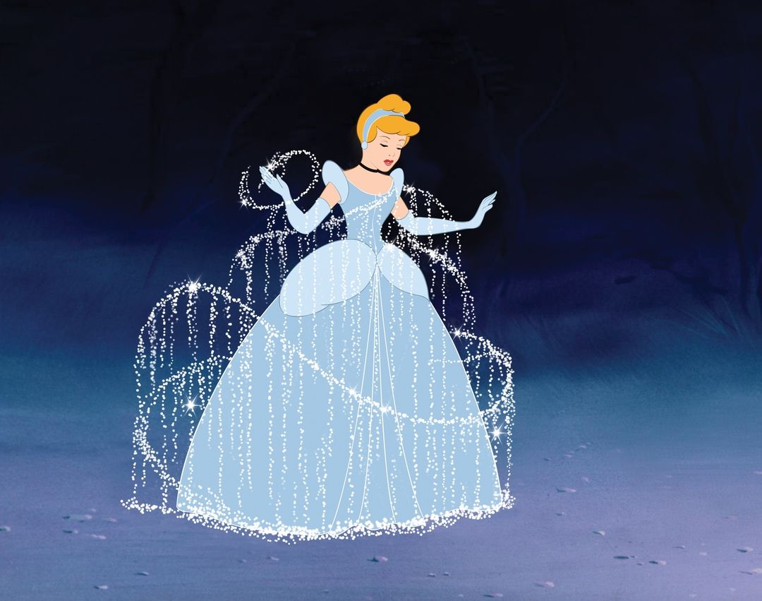 Maroon Cinderella Princess Prom Dress