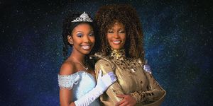 Brandy and Whitney Houston