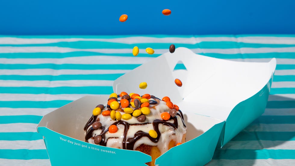 cinnabon's new reese's treats.