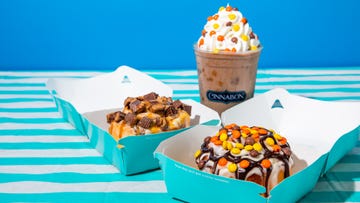 cinnabon reese's treat products