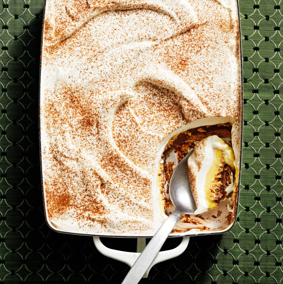 cinnamon scented icebox cake