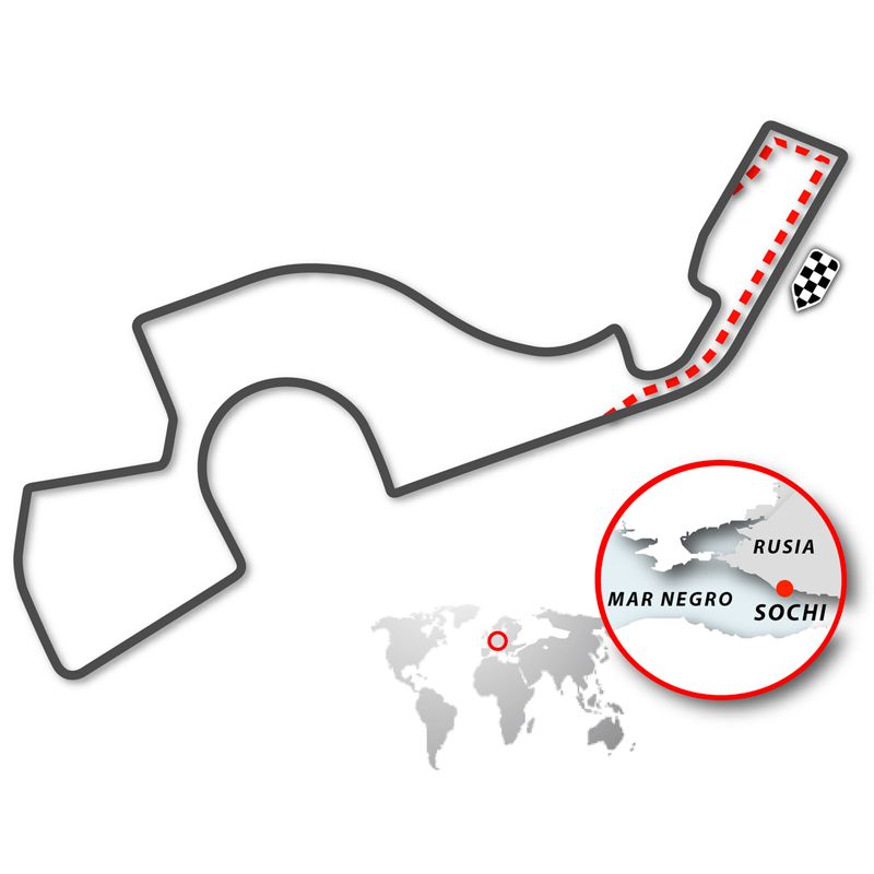 circuito de sochi, sede del gran premio de rusia de f1