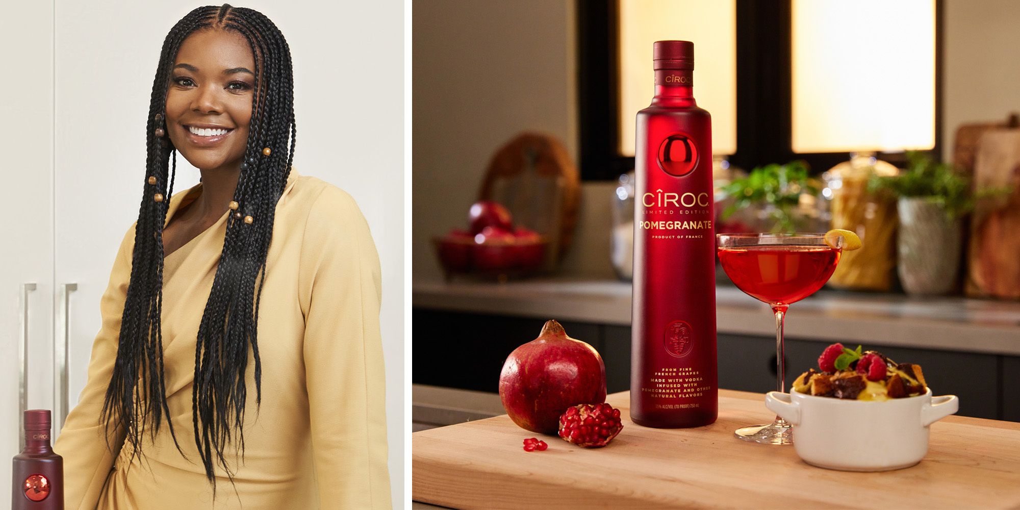 Gabrielle Union on Family Food and Her Favorite Festive Cocktail