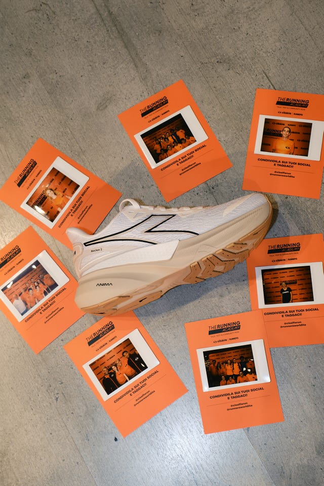 the running academy, trieste, diadora, foto ricordo