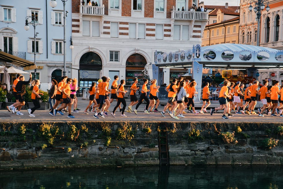 the running academy, cisalfa sport, diadora, trieste