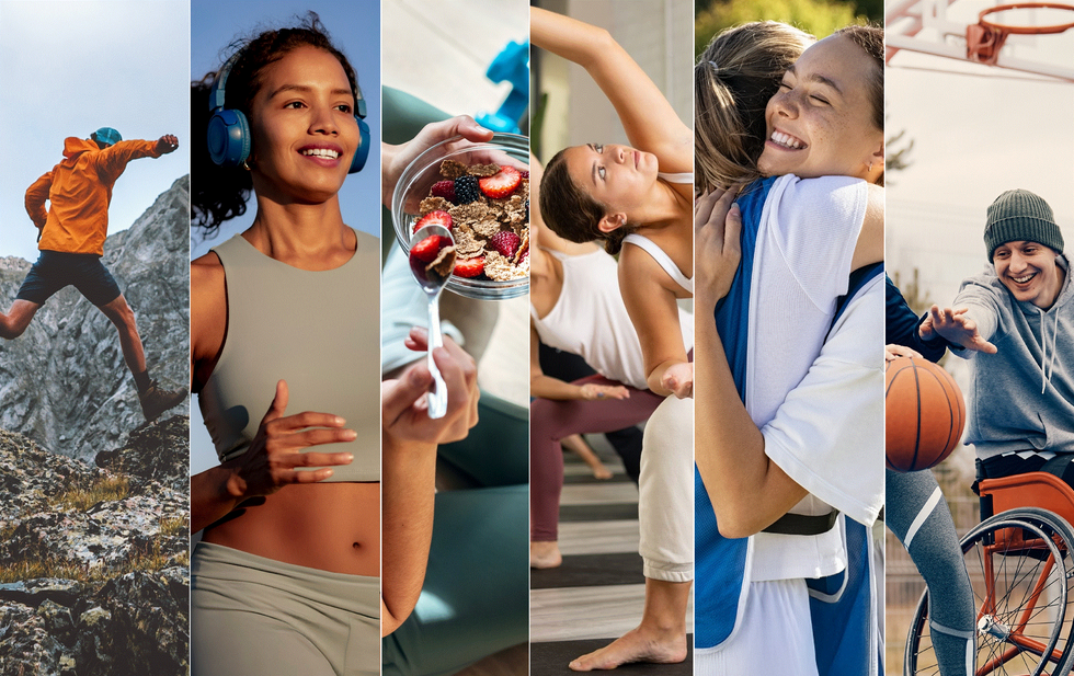 various activities related to exercise health and sports