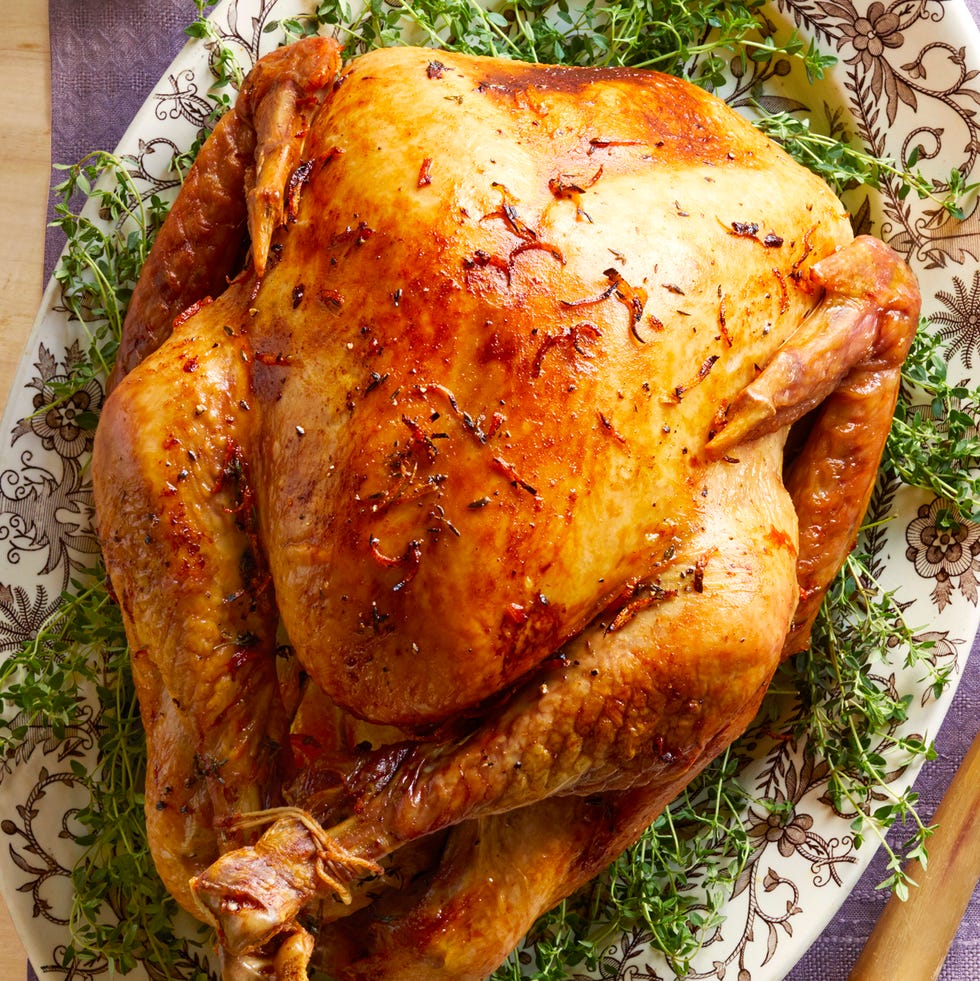 citrus brined roast turkey