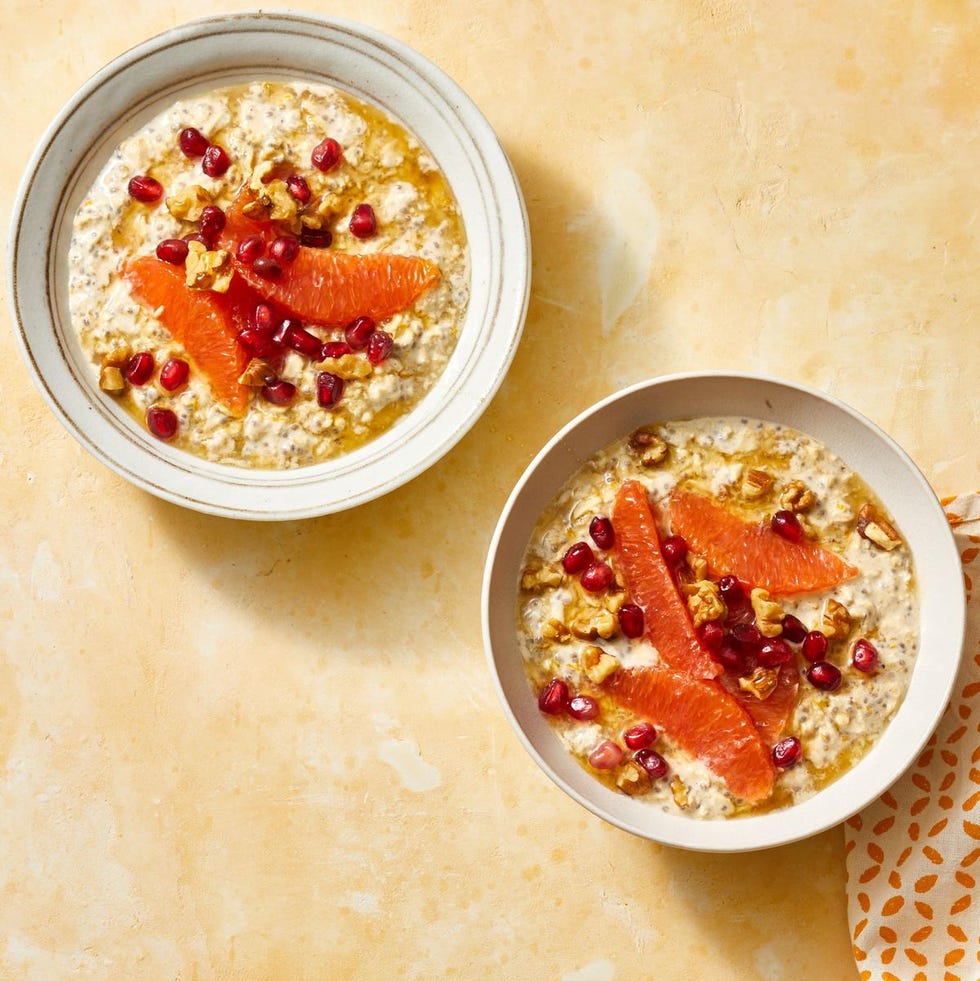 citrus spiced overnight oats