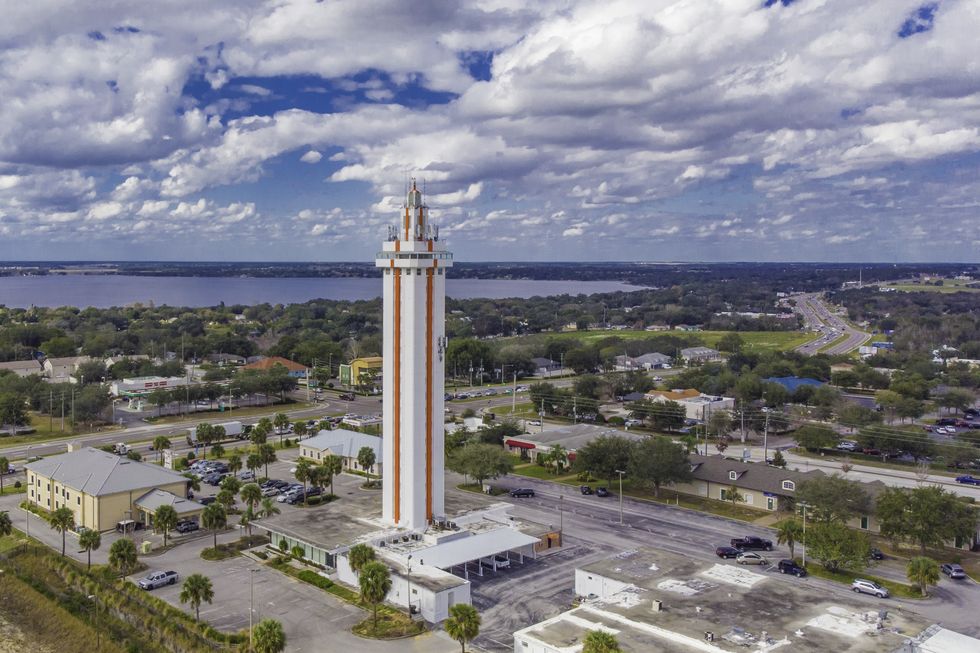 best small lake towns citrus tower in clermont, florida