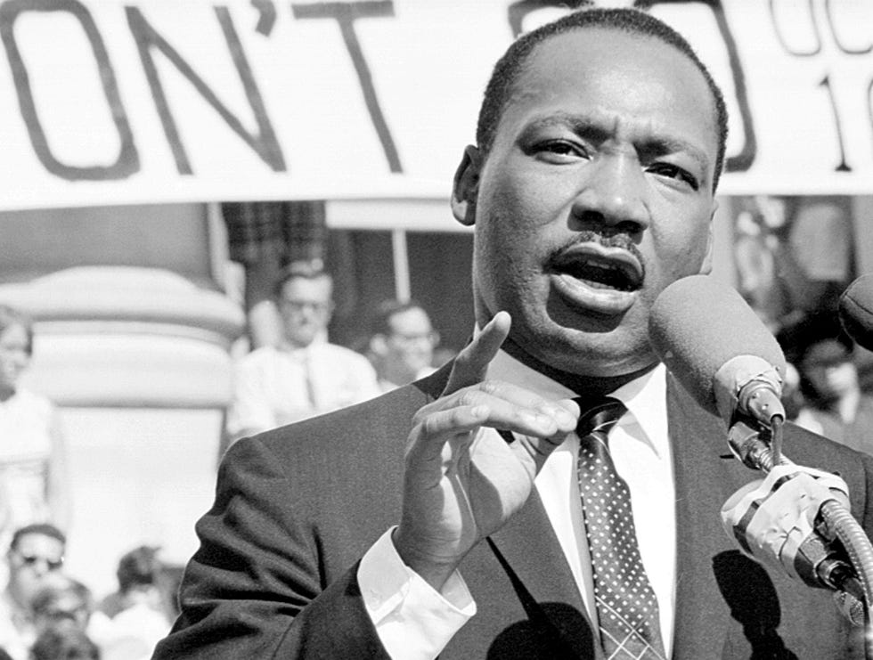 king speech at sproul plaza in berkeley