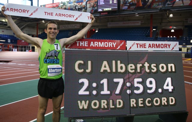 CJ Alberston world record