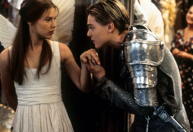 Claire Danes And Leonardo DiCaprio In 'Romeo + Juliet'