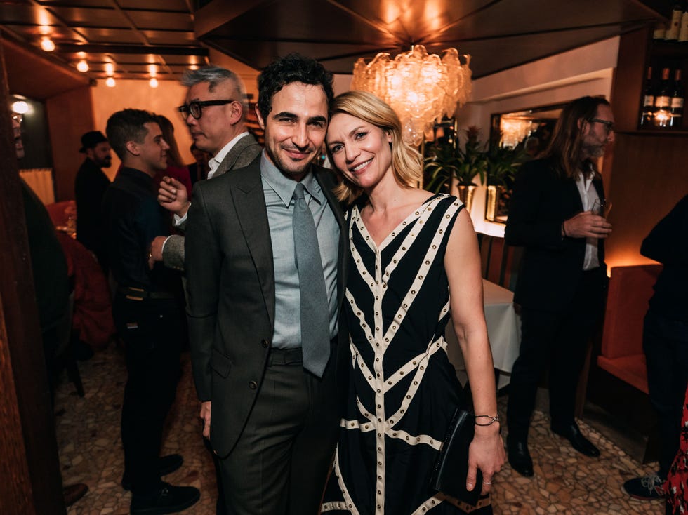 Inside A Town & Country Dinner For Claire Danes - Celebrity Party